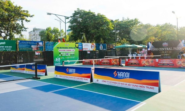 Khám phá sân Pickleball Vinh Central Park đẹp và chất lượng tại TP. Vinh, Nghệ An