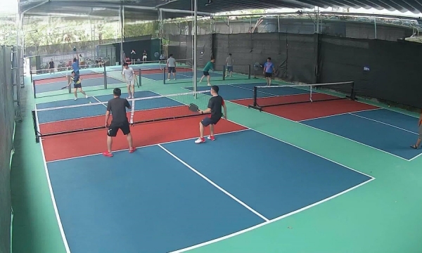 Review sân Pickleball Vĩnh Hoàng uy tín và chất lượng tại quận Hoàng Mai, Hà Nội