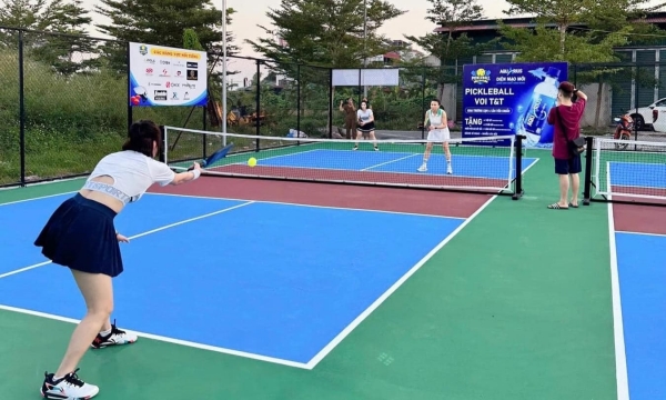 Review sân Pickleball Vôi T&T chất lượng tại huyện Lạng Giang, TP. Bắc Giang