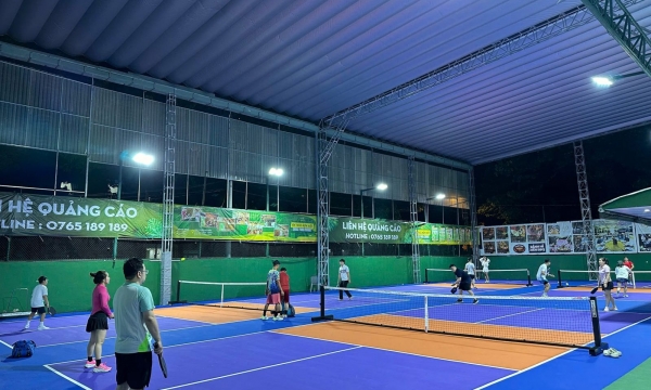 Khám phá sân Pickleball Vườn Ngọc Lan đẹp và chất lượng tại quận 1, TP.HCM