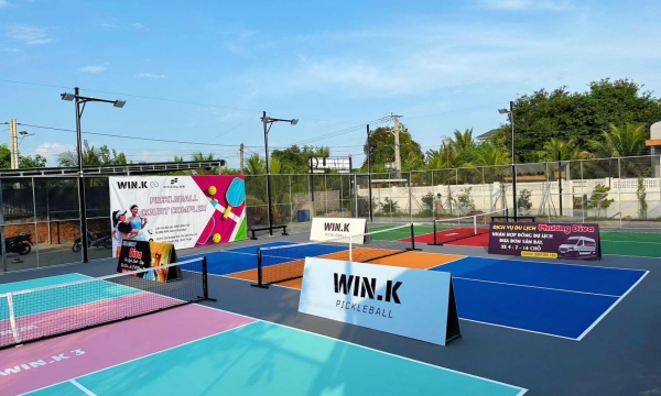 Khám phá sân Pickleball Win.K chất lượng đáng để trải nghiệm tại huyện Hàm Thuận Bắc, tỉnh Bình Thuận