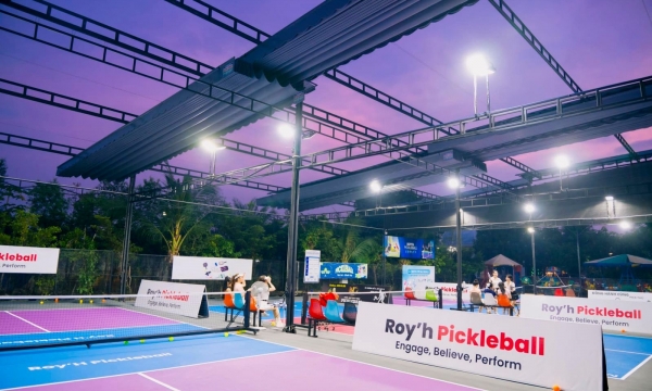 Khám phá sân Roy'H Pickleball đẹp, chất lượng và xịn xò tại quận 8, TP.HCM