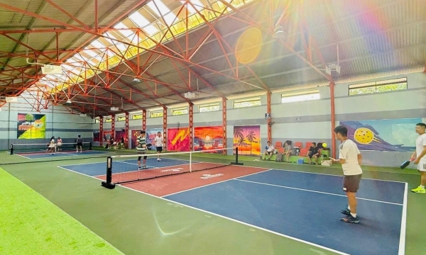 Review sân Sunrise Pickleball chất lượng và uy tín tại quận Long Biên, Hà Nội