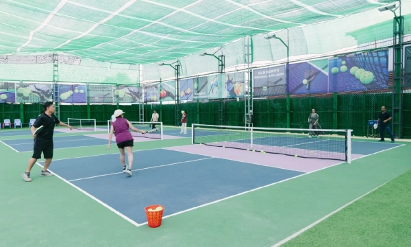 Review sân Pickleball HAPPY đẹp và chất lượng tại huyện Nhà Bè, TP.HCM