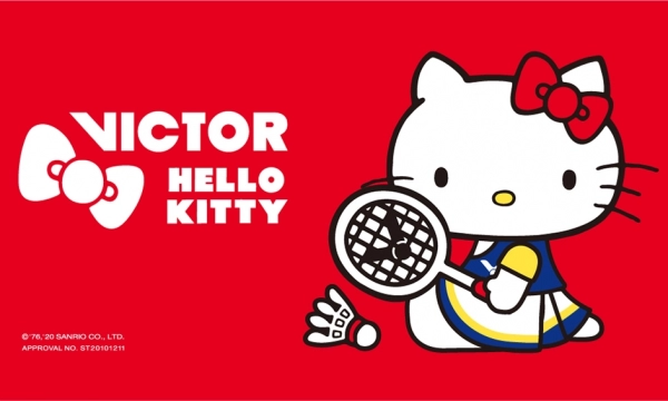 Bộ sưu tập của thương hiệu Victor x Hello Kitty sắp sửa hạ cánh Trái Đất nhân dịp Giáng Sinh