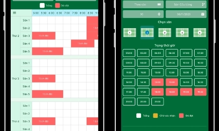 Tổng hợp những app đặt sân pickleball phổ biến nhất hiện nay