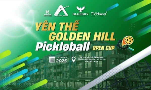 Gợi ý các mẫu backdrop giải pickleball đẹp ấn tượng nhất hiện nay