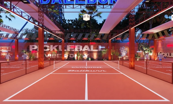 Review sân Ballburn Pickleball trải nghiệm tổ hợp thể thao ẩm thực và giải trí