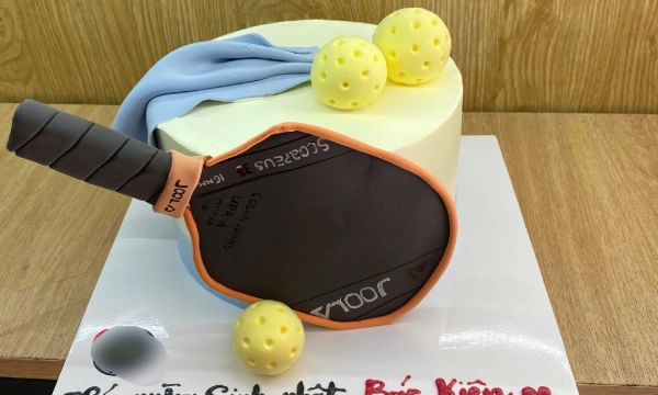 Top mẫu bánh sinh nhật pickleball đẹp, độc đáo và được yêu thích nhất hiện nay