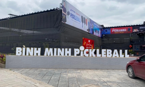 Khám phá sân Bình Minh pickleball Hà Nội, cụm 8 sân hiện đại tại Long Biên