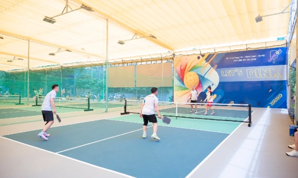 Khám phá Game On Pickleball Lê Trọng Tấn cụm sân quy mô lớn tại Phương Liệt