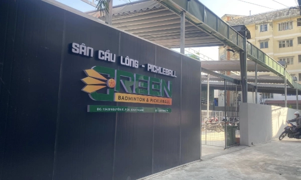 Review sân Green Badminton and Pickleball: Cụm sân đa năng tại Bình Thạnh