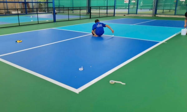 Hướng dẫn kẻ vạch sân pickleball theo kích thước tiêu chuẩn quốc tế