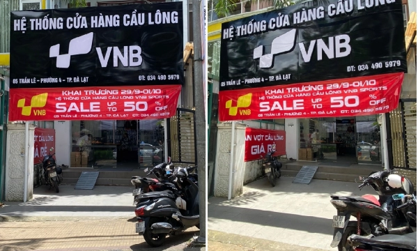 Khai trương cửa hàng cầu lông VNB tại thành phố Đà Lạt với nhiều ưu đãi hấp dẫn