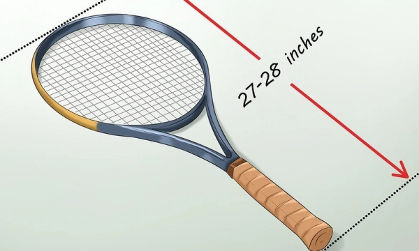 Kích thước vợt tennis đầy đủ và chi tiết nhất