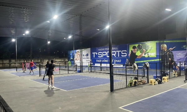 Khám phá Kugay Pickleball Hồ Tây với cụm sân chất lượng và trải nghiệm khác biệt