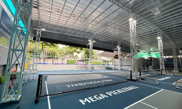 Review sân Mega Pickleball chuẩn quốc tế tại Thủ Đức