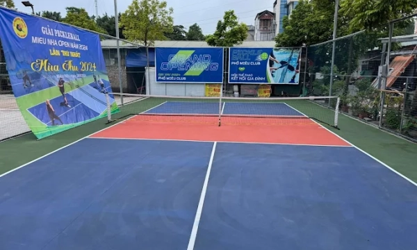 Khám phá sân Miêu Nha Pickleball chất lượng và xịn xò tại Hà Nội