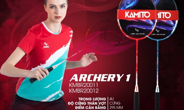 Những mẫu vợt cầu lông giá rẻ thương hiệu Kamito nổi bật hiện nay
