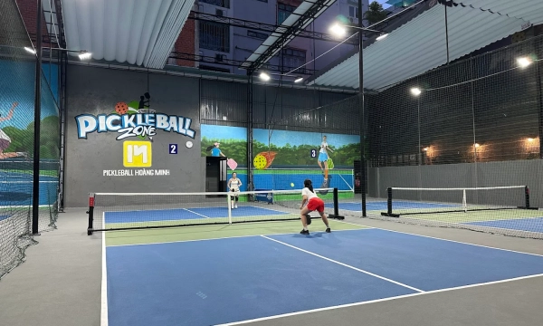 Review sân Pickleball Hoàng Minh chất lượng cao tại TP.HCM