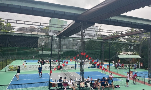 Review sân pickleball Lango Phú Hòa Bình Dương chi tiết nhất