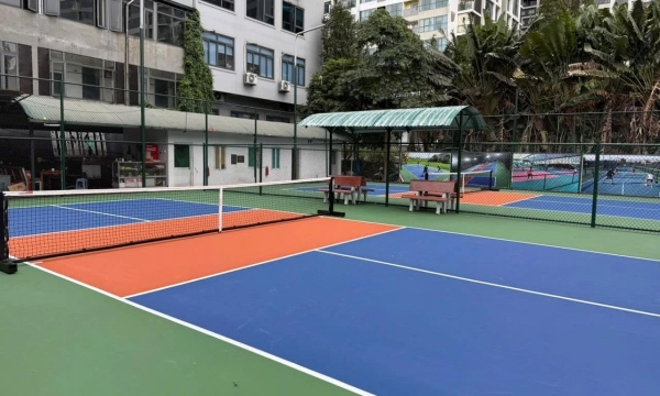 Review sân pickleball Viglacera cụm sân chất lượng tại số 1 Đại lộ Thăng Long