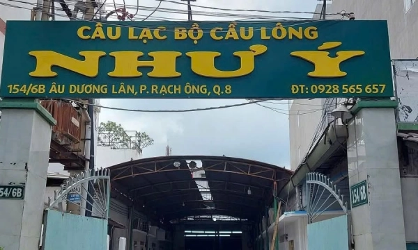 Khám phá sân CLB cầu lông Như Ý chất lượng đáng trải nghiệm tại quận 8, TP. Hồ Chí Minh