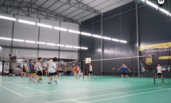 Khám phá chi tiết sân cầu lông An Nguyên tại Bến Lức, Long An