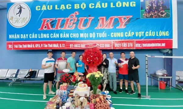 Review sân cầu lông Kiều My Quận 12: Thông tin mới nhất về sân bãi, giá thuê và tiện ích
