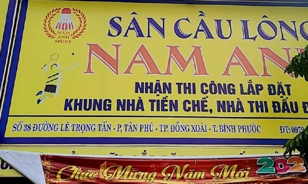 Khám phá sân cầu lông Nam Anh chi tiết về quy mô, chất lượng và các dịch vụ đi kèm