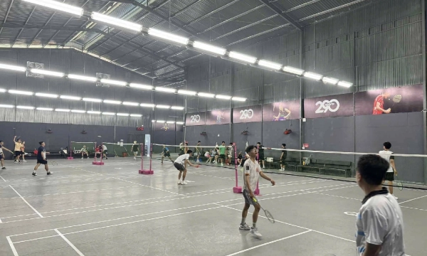 Review chi tiết sân cầu lông & pickleball 290 Sports tại Lâm Đồng
