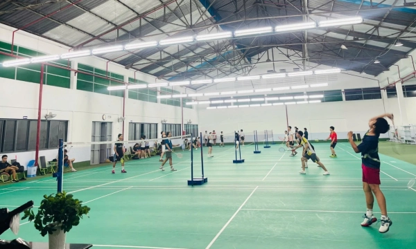 Khám phá sân cầu lông Sunshine Hóc Môn cùng các tiện ích nổi bật