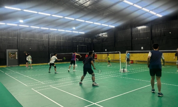 Khám phá chi tiết sân cầu lông T&T Badminton Lâm Đồng