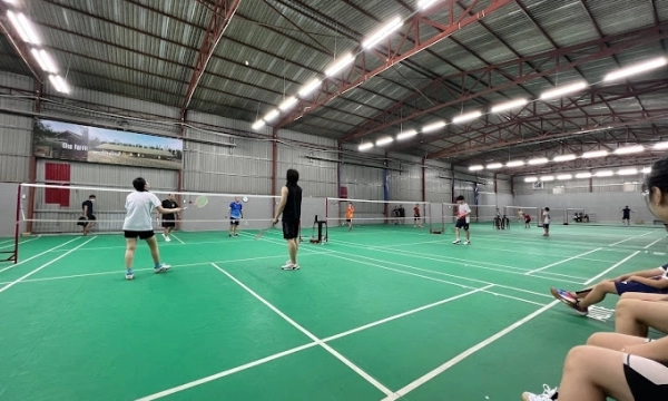 Đánh giá chi tiết sân cầu lông The Farm Badminton tại Thủ Đức