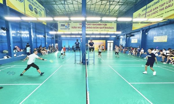 Tìm hiểu chi tiết sân cầu lông Tin Sport tại Đà Nẵng