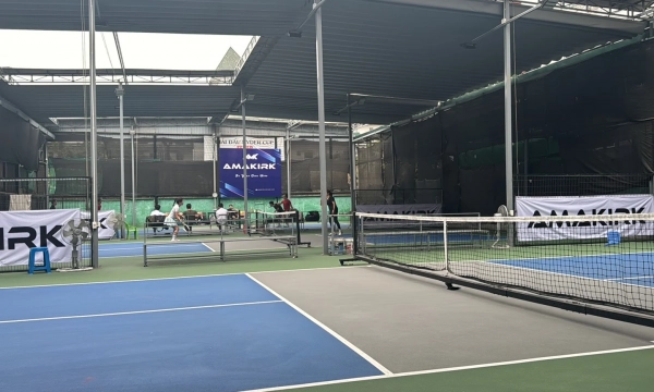 Tìm hiểu sân Pickleball 20 Thụy Khuê, cụm sân mái che chất lượng, uy tín  tại Tây Hồ