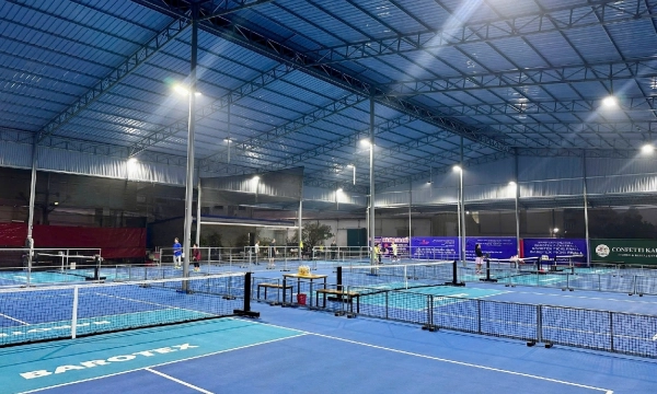 Khám phá sân pickleball Barotex với 6  cụm sân chất lượng, uy tín tại Hưng Yên