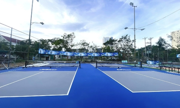 Review sân pickleball Cửa Lò - Cụm 8 sân chất lượng trong khu nghỉ dưỡng tại Nghệ An