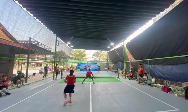 Review chi tiết sân Pickleball Hoàng Sâm chất lượng cao tại Đà Nẵng