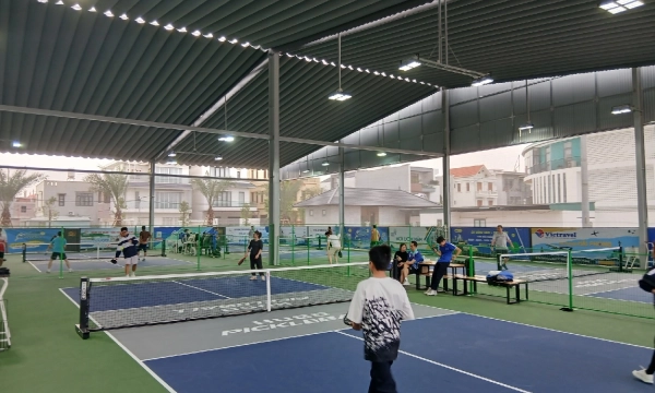 Review sân pickleball Hugo Hải Phòng cùng 10 cụm sân VIP chất lượng hàng đầu