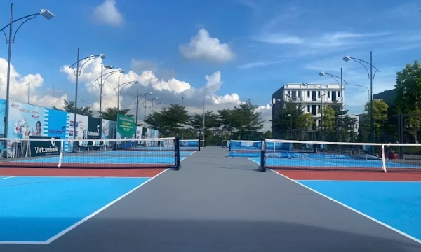Khám phá sân Pickleball Hùng Cường Bắc Giang chất lượng và xịn xò