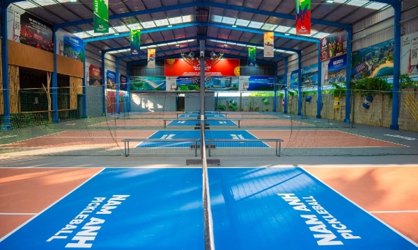 Review chi tiết giá thuê và dịch vụ tại sân Pickleball Nam Anh Rạch Giá