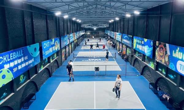 Review sân Pickleball THOC chất lượng và xịn xò tại Tây Hồ, Hà Nội