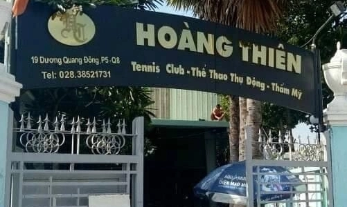 Khám phá sân tennis Hoàng Thiên quận 8 TP.HCM