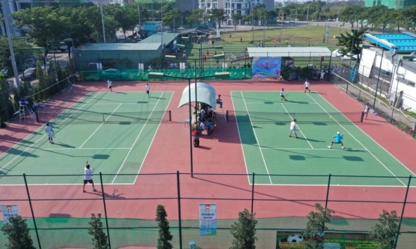 Nét đặc trưng sân tennis Vạn Phúc, Hà Nội