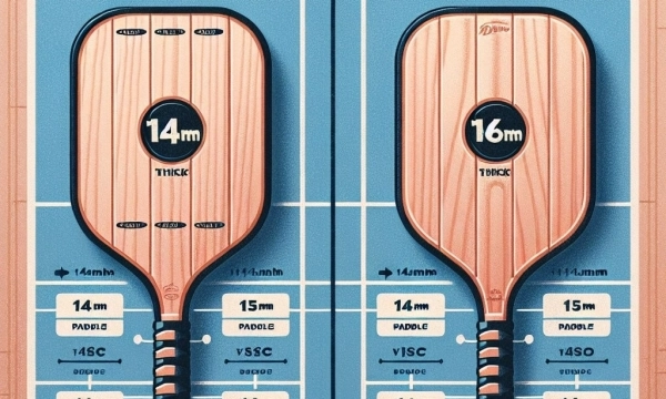 So sánh vợt Pickleball 14mm và 16mm: Tìm hiểu chi tiết về những điểm khác nhau