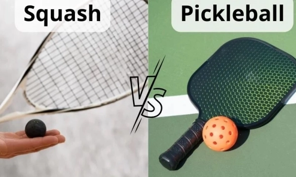 Squash vs Pickleball khác nhau như thế nào? Tìm hiểu những điểm khác biệt về hai bộ môn này