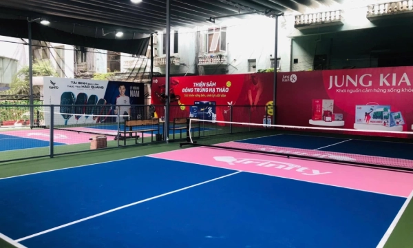 Review sân Trinity Pickleball không gian thoáng đãng, trải nghiệm đáng thử