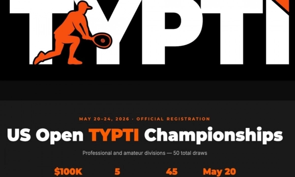 US Open TYPTI Championship 2026: Giải đấu TYPTI đầu tiên trên thế giới
