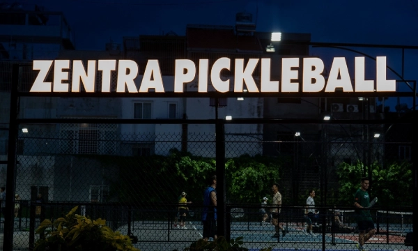 Review sân Zentra Pickleball địa điểm chơi và giao lưu nổi bật tại Quận 7